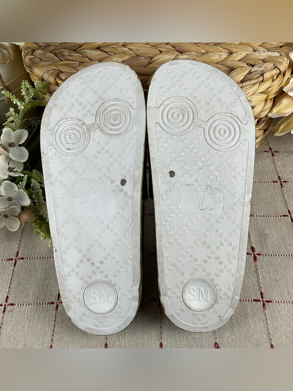 Steve Madden Sofi Leopard Print Slides Women’s Sz 6 PreLoved Sandals Pool Slides - Picture 4 of 8
